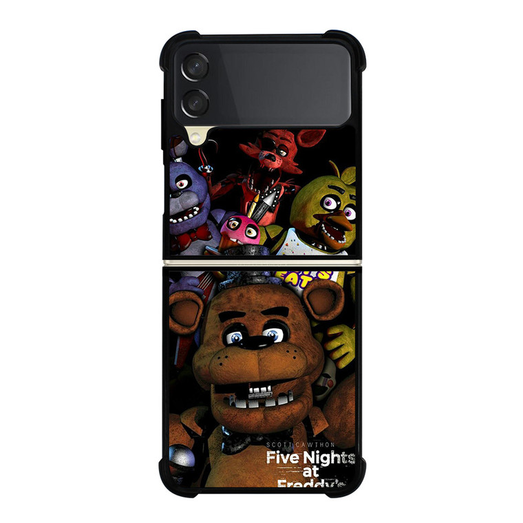 FIVE NIGHTS AT FREDDY'S SCOTT CAWTHON GAREBEAR Samsung Galaxy Z Flip 3 Case Cover