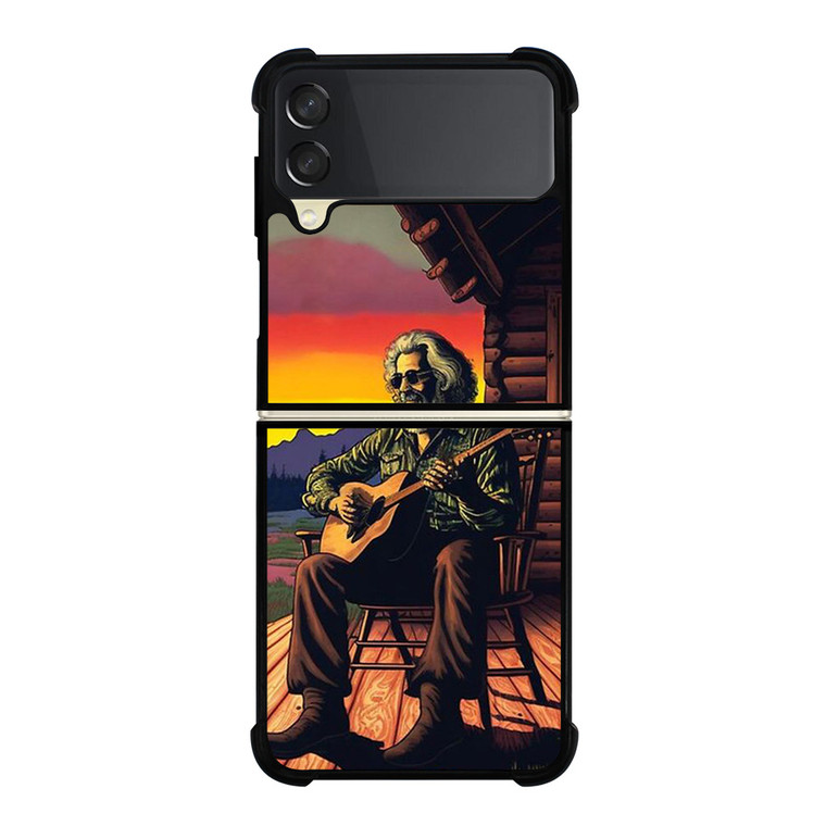 JERRY GARCIA GRATEFUL DEAD POSTER Samsung Galaxy Z Flip 3 Case Cover