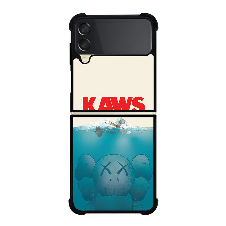 KAWS JAWS ICON FUNNY Samsung Galaxy Z Flip 3 Case Cover