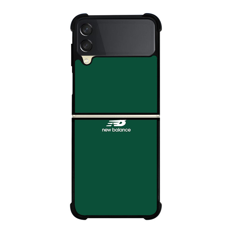 NEW BALANCE LOGO GREEN Samsung Galaxy Z Flip 3 Case Cover