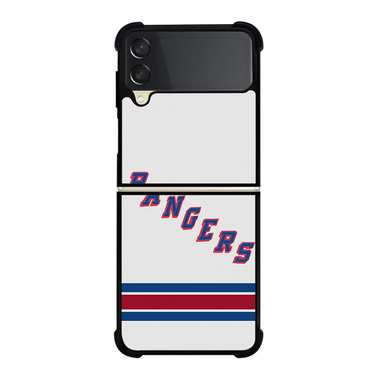 NEW YORK RANGERS LOGO HOCKEY TEAM ICON Samsung Galaxy Z Flip 3 Case Cover