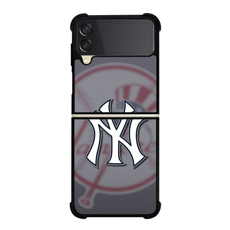 NEW YORK YANKEES ICON BASEBALL TEAM LOGO Samsung Galaxy Z Flip 3 Case Cover