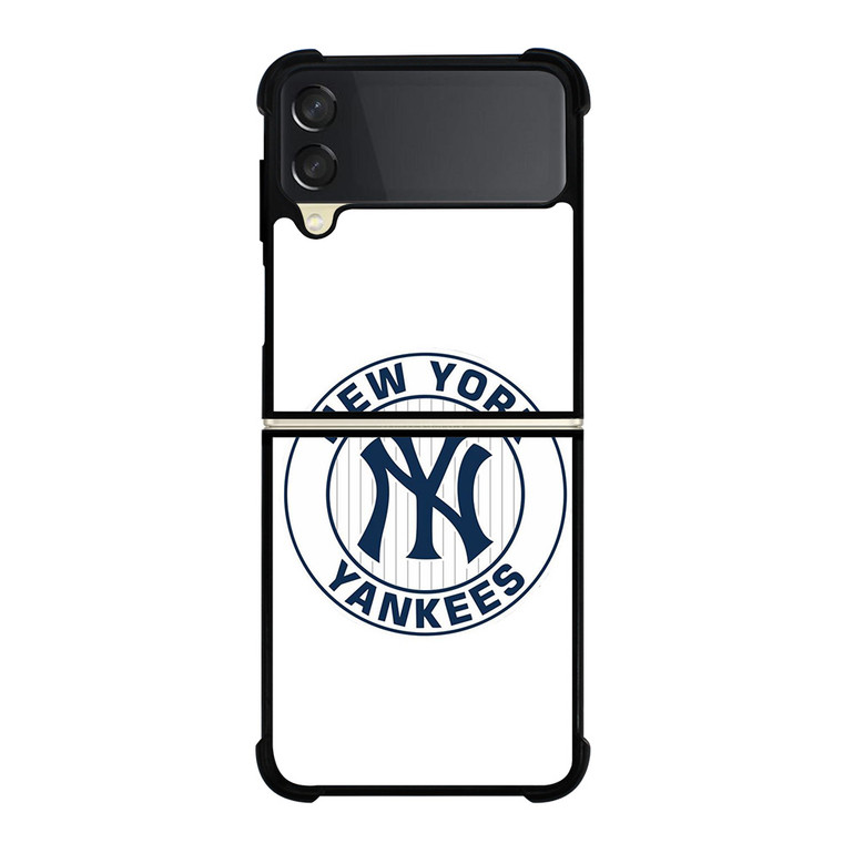 NEW YORK YANKEES LOGO BASEBALL TEAM ICON Samsung Galaxy Z Flip 3 Case Cover