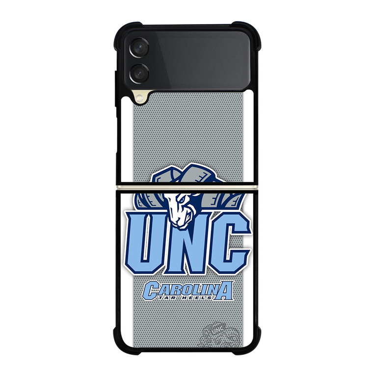 NORTH CAROLINA TAR HEELS LOGO BASKETBALL UNIVERSITY MASCOT Samsung Galaxy Z Flip 3 Case Cover