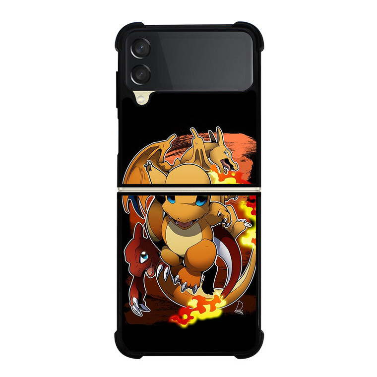 POKEMON CHARIZAR CUTE POCKET MONSTERS Samsung Galaxy Z Flip 3 Case Cover