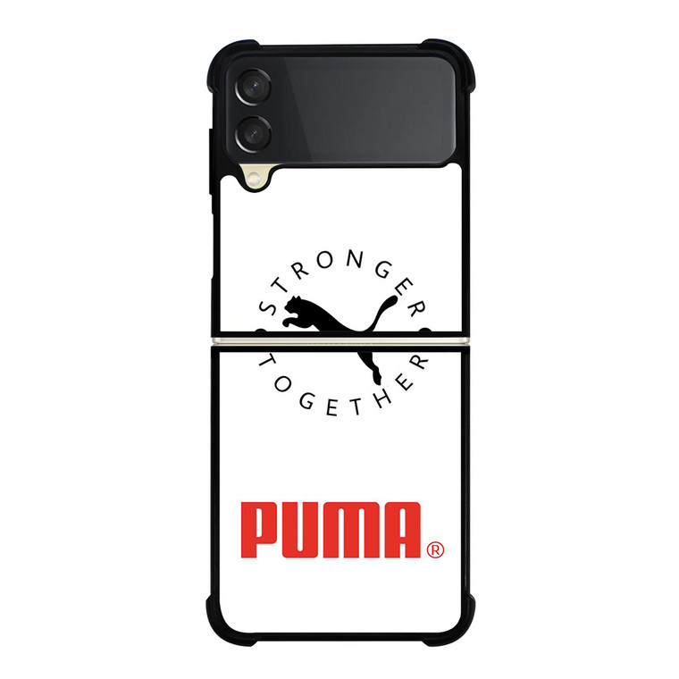 PUMA STRONGER TOGETHER Samsung Galaxy Z Flip 3 Case Cover