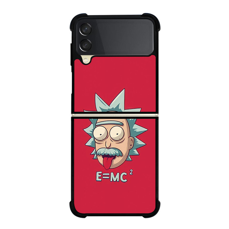 RICK AND MORTY ALBERT EINSTEIN Samsung Galaxy Z Flip 3 Case Cover