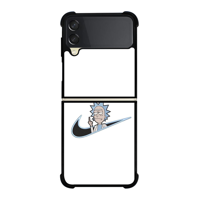 RICK AND MORTY NIKE LOGO Samsung Galaxy Z Flip 3 Case Cover