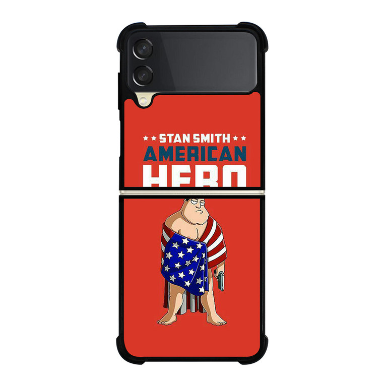 STAN SMITH HERO AMERICAN DAD CARTOON SERIES Samsung Galaxy Z Flip 3 Case Cover