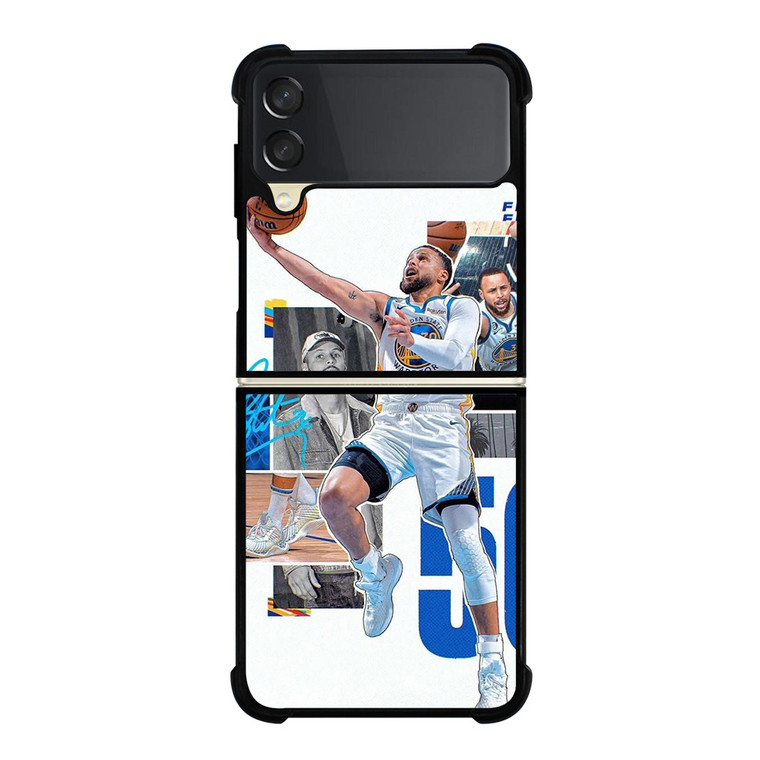 STEPHEN CURRY FIFTY GOLDEN STATE WARRIORS BASKETBALL Samsung Galaxy Z Flip 3 Case Cover