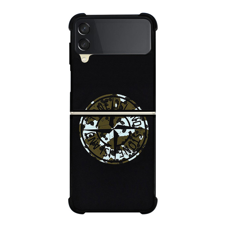 STONE ISLAND JUNIOR LOGO Samsung Galaxy Z Flip 3 Case Cover