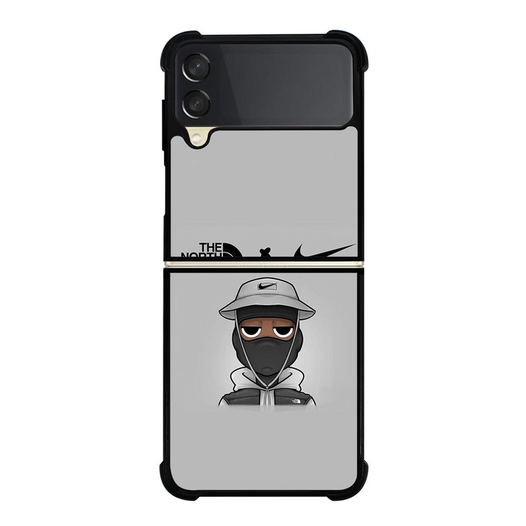 THE NORTH FACE X NIKE LOGO Samsung Galaxy Z Flip 3 Case Cover