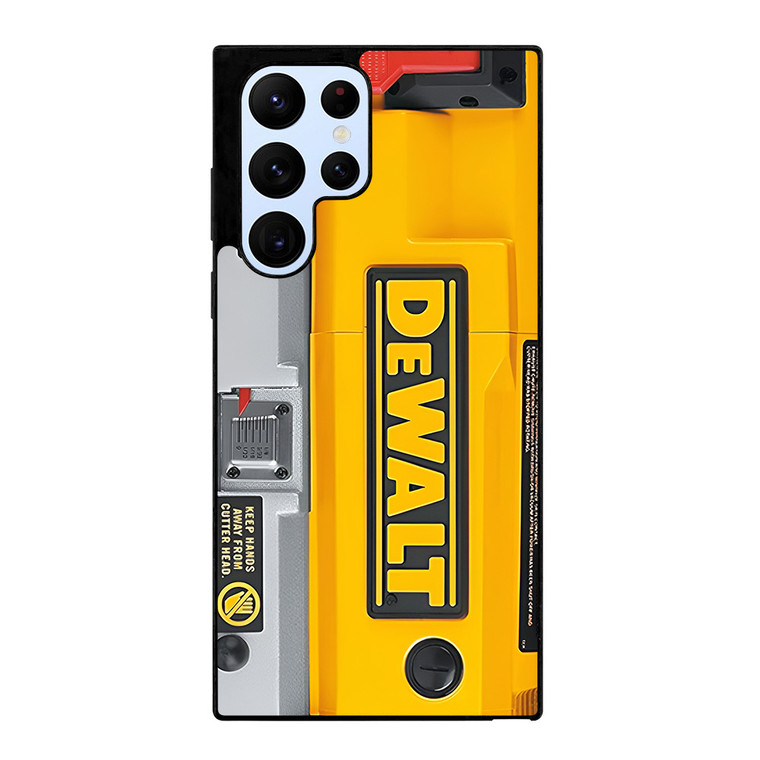 DEWALT TOOL LOGO BENCHTOP PLANER Samsung Galaxy S22 Ultra Case Cover