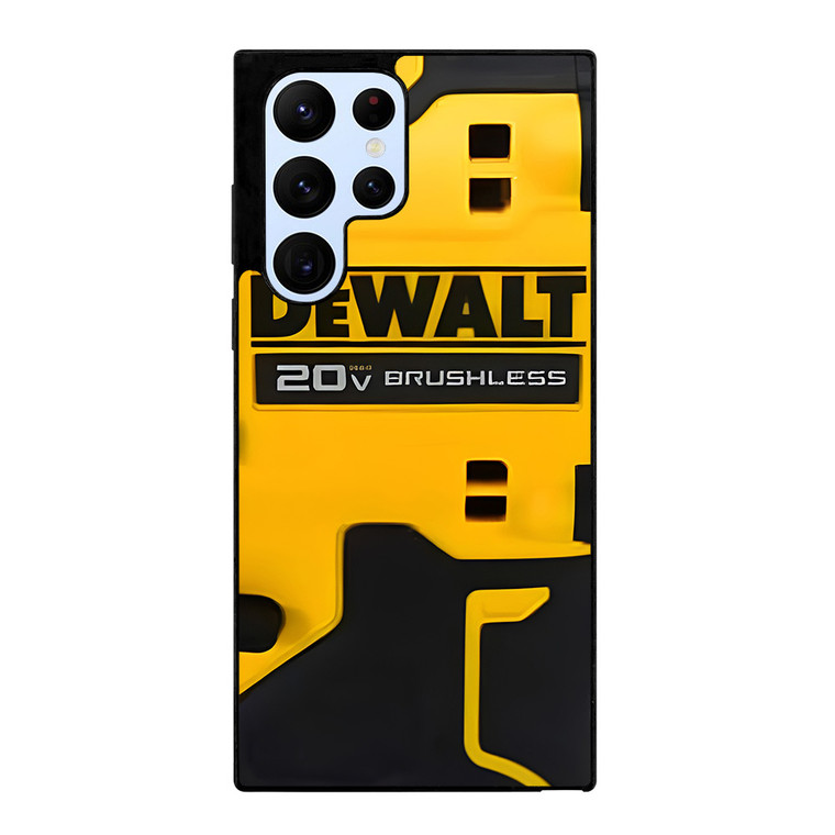 DEWALT TOOL LOGO BRUSHLESS 2 Samsung Galaxy S22 Ultra Case Cover