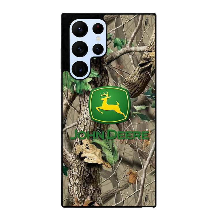 JOHN DEERE TRACTOR LOGO CAMO ICON Samsung Galaxy S22 Ultra Case Cover