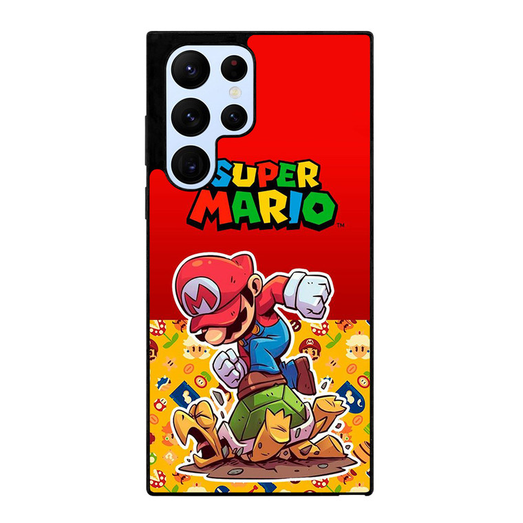 NINTENDO GAMES SUPER MARIO BROSS MARIO Samsung Galaxy S22 Ultra Case Cover