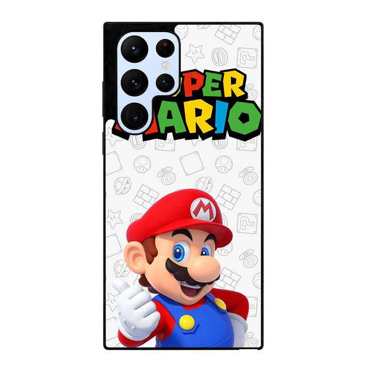 NINTENDO SUPER MARIO BROSS Samsung Galaxy S22 Ultra Case Cover