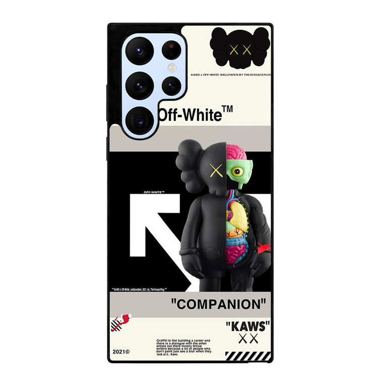 OFF WHITE KAWS COMPANION Samsung Galaxy S22 Ultra Case Cover