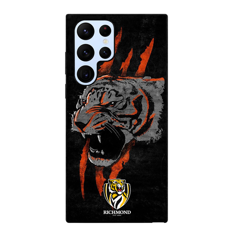 RICHMOND TIGER FOOTBALL LOGO ICON Samsung Galaxy S22 Ultra Case Cover