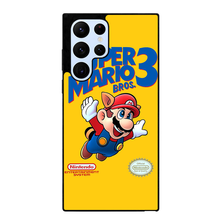 SUPER MARIO BROS 3 NES COVER RETRO Samsung Galaxy S22 Ultra Case Cover