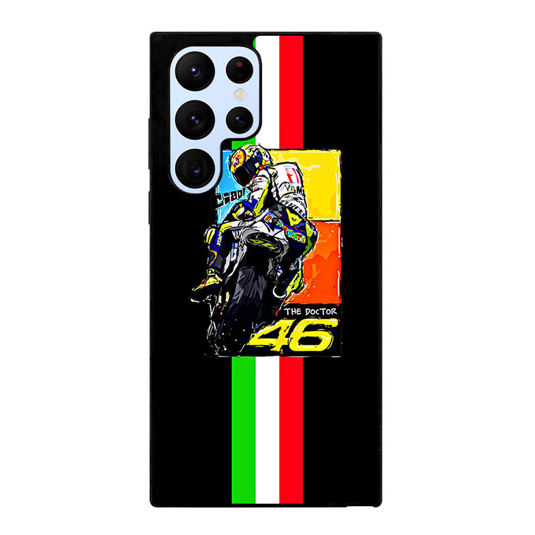 VALENTINO ROSSI THE DOCTOR 46 ITALY Samsung Galaxy S22 Ultra Case Cover