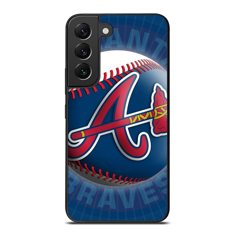 ATLANTA BRAVES LOGO MLB BASEBALL TEAM ICON Samsung Galaxy S22 Plus Case Cover