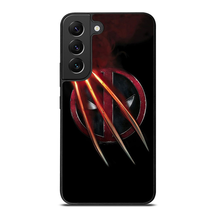 DEADPOOL X WOLVERINE LOGO Samsung Galaxy S22 Plus Case Cover