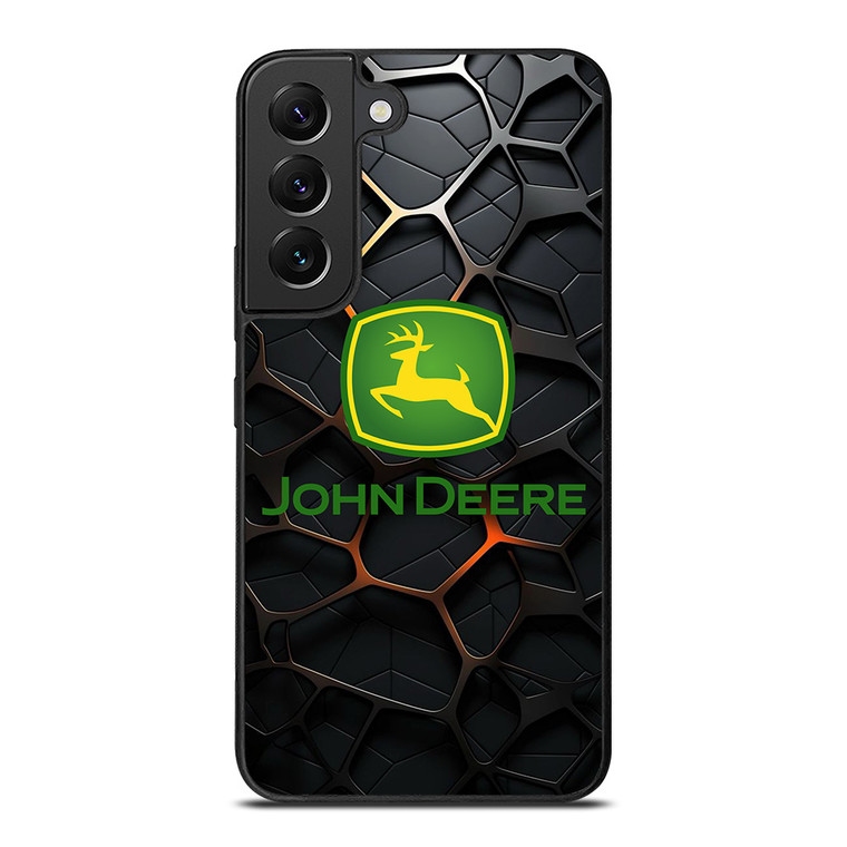 JOHN DEERE TRACTOR LOGO STEEL EMBLEM Samsung Galaxy S22 Plus Case Cover