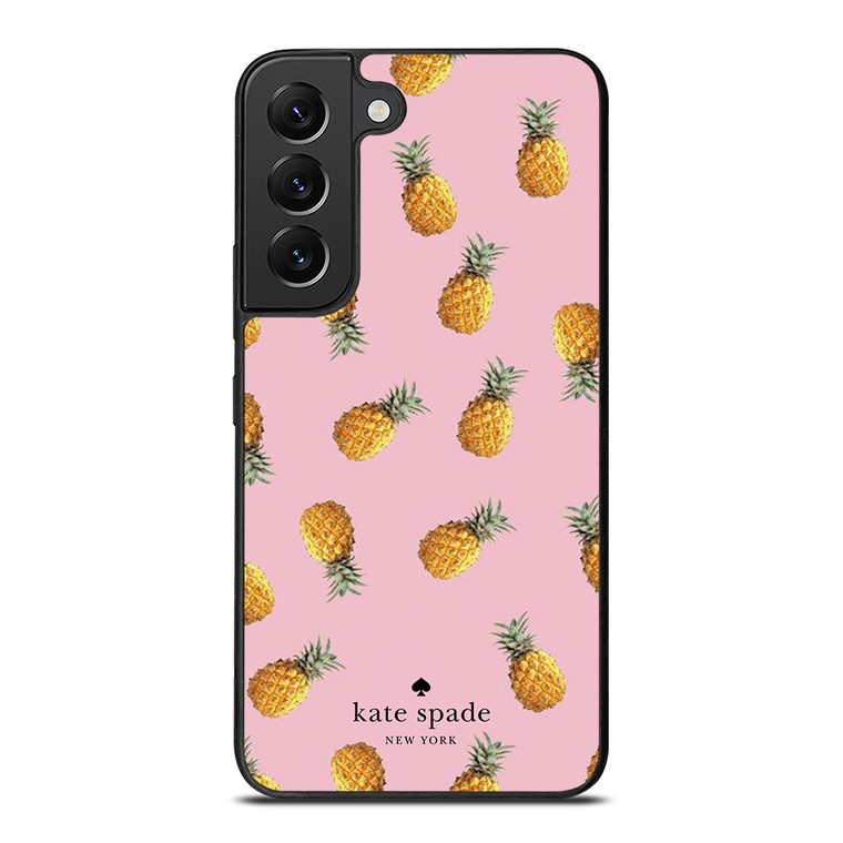 KATE SPADE NEW YORK LOGO PINEAPPLES Samsung Galaxy S22 Plus Case Cover