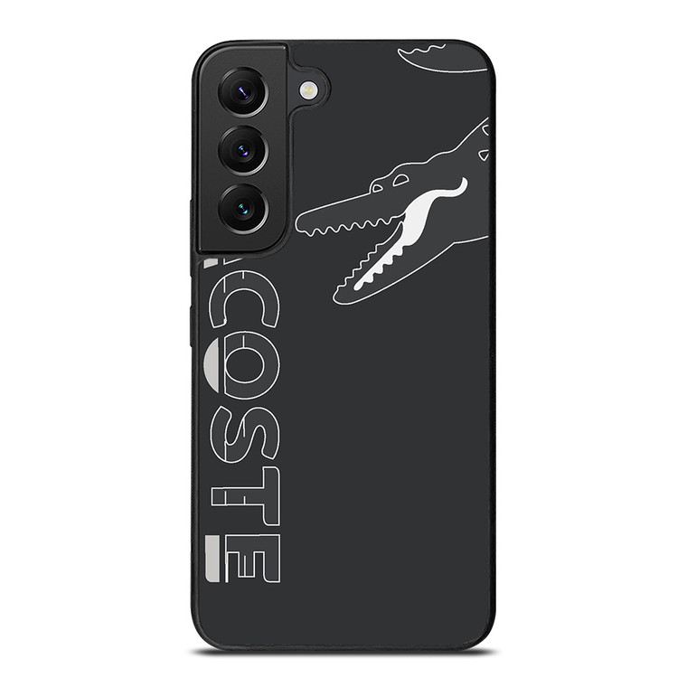 LACOSTE CROC LOGO GRAY ICON Samsung Galaxy S22 Plus Case Cover