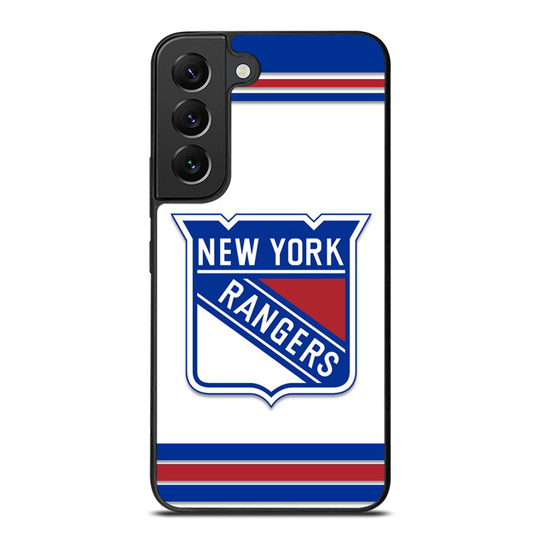 NEW YORK RANGERS ICON HOCKEY TEAM LOGO Samsung Galaxy S22 Plus Case Cover