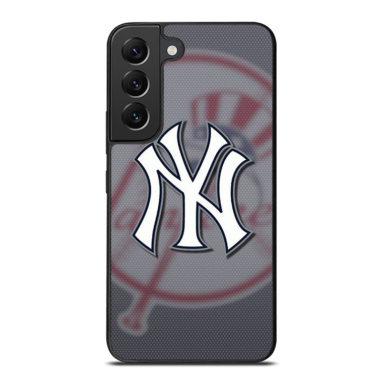 NEW YORK YANKEES ICON BASEBALL TEAM LOGO Samsung Galaxy S22 Plus Case Cover