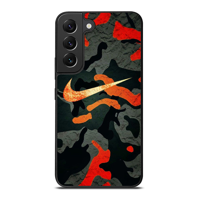 NIKE LOGO COLORFUL CAMO Samsung Galaxy S22 Plus Case Cover