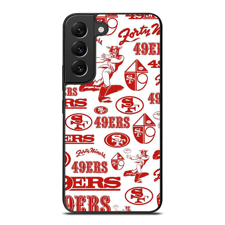 SAN FRANCISCO 49ERS LOGO FORTY NINERS FOOTBALL Samsung Galaxy S22 Plus Case Cover