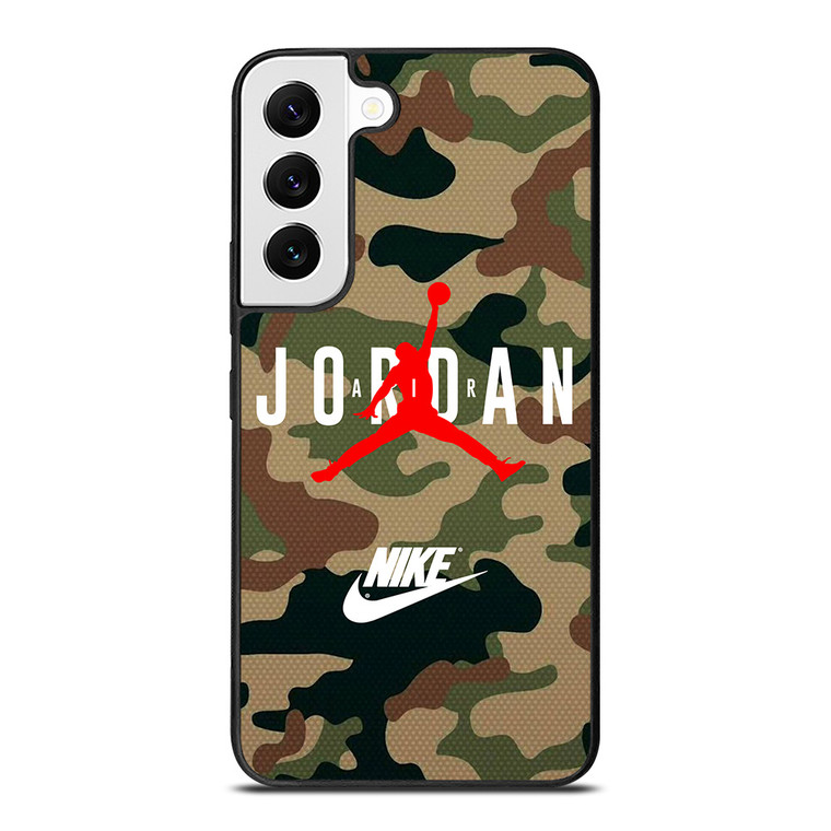 AIR JORDAN NIKE LOGO CAMO Samsung Galaxy S22 Case Cover