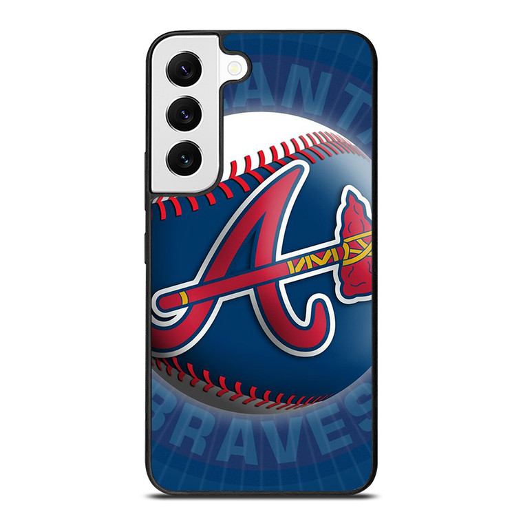 ATLANTA BRAVES LOGO MLB BASEBALL TEAM ICON Samsung Galaxy S22 Case Cover