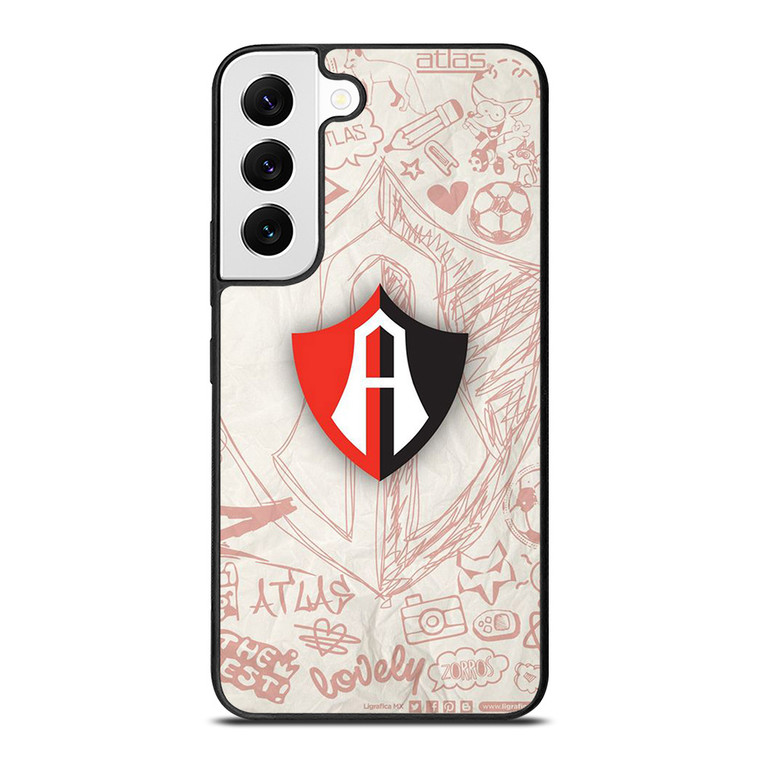 ATLAS FC LOGO FOOTBALL CLUB MEXICO Samsung Galaxy S22 Case Cover