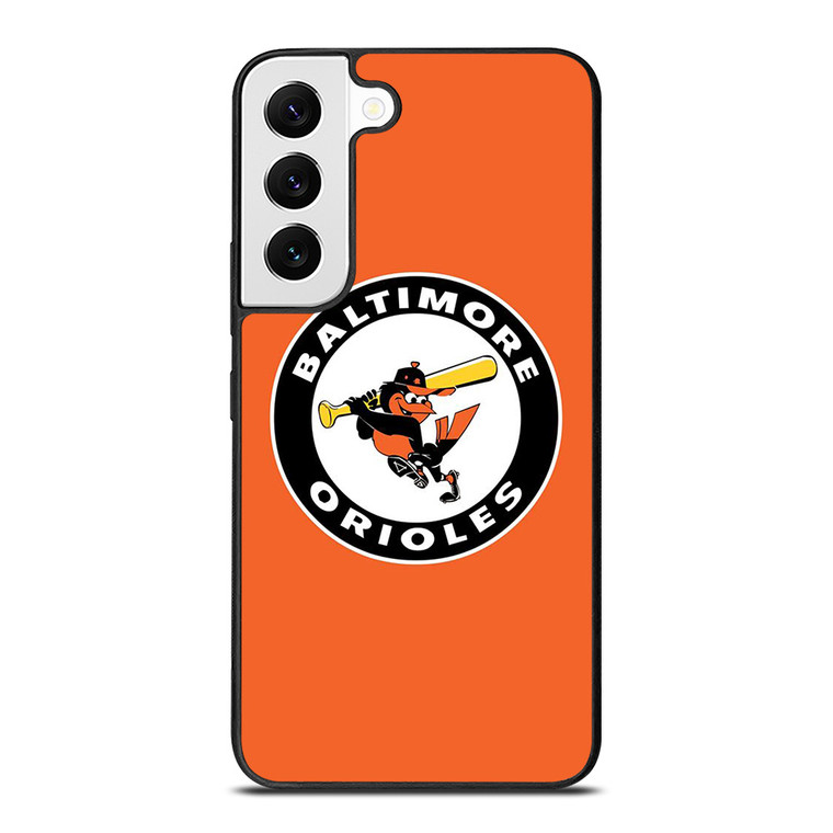 BALTIMORE ORIOLES ICON BASEBALL TEAM LOGO Samsung Galaxy S22 Case Cover