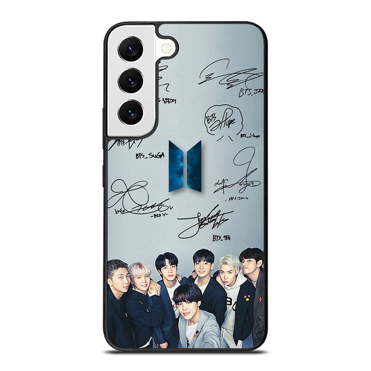 BTS BANGTAN BOYS KPOP KOREA SIGNATURE Samsung Galaxy S22 Case Cover