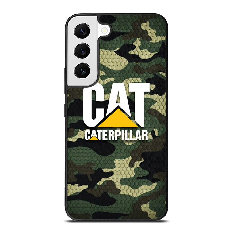 CATERPILLAT TRACTOR LOGO CAT CAMO ICON Samsung Galaxy S22 Case Cover