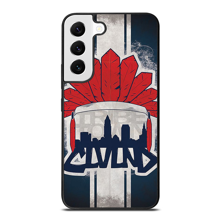 CLEVELAND INDIANS LOGO BASEBALL TEAM TRIBE TOWN Samsung Galaxy S22 Case Cover