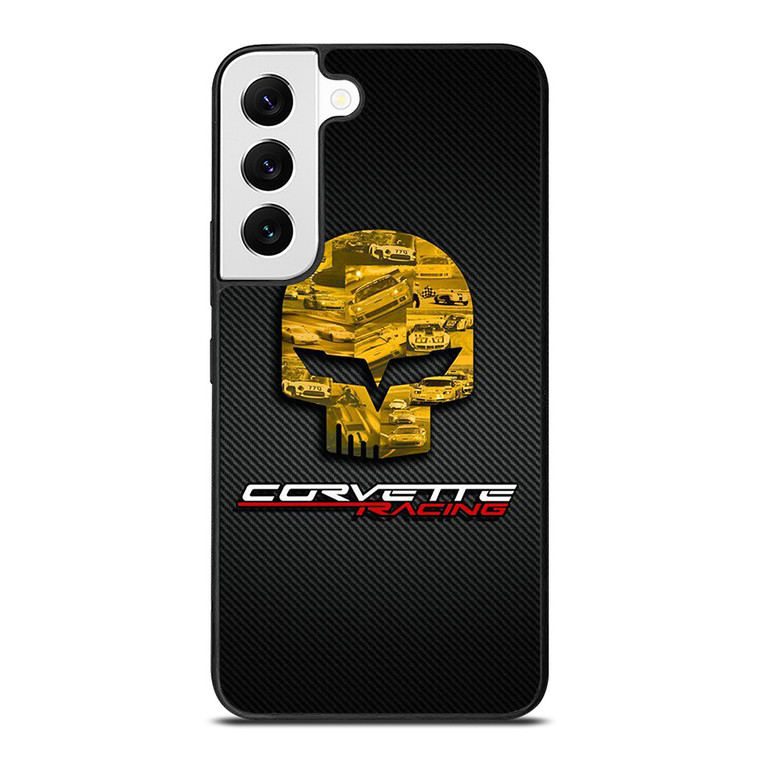 CORVETTE RACING SKULL LOGO Samsung Galaxy S22 Case Cover