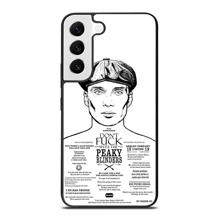 DONT FUCK WITH PEAKY BLINDERS Samsung Galaxy S22 Case Cover