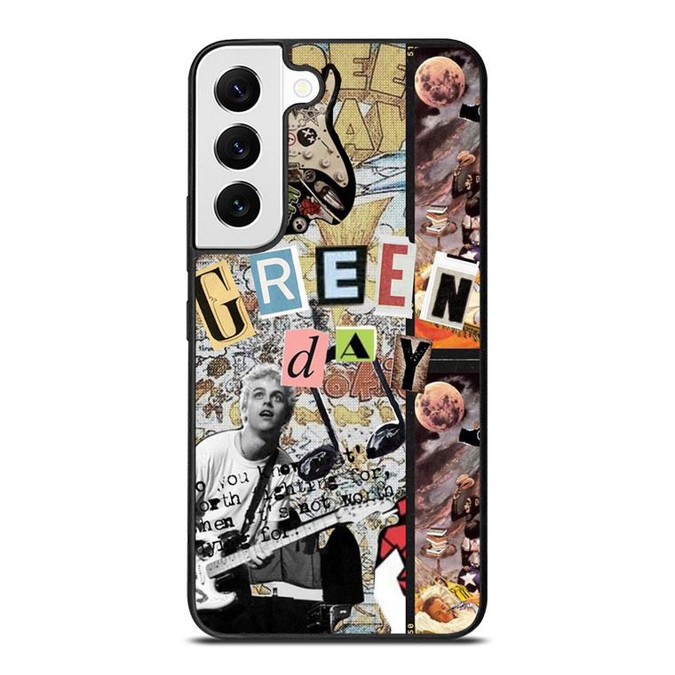 GREEN DAY BAND ART COLLAGE Samsung Galaxy S22 Case Cover