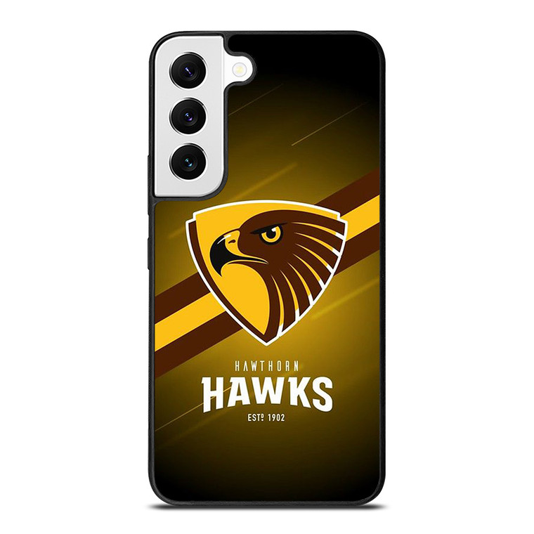 HAWTHORN HAWKS FOOTBALL CLUB LOGO AUSTRALIA TEAM Samsung Galaxy S22 Case Cover