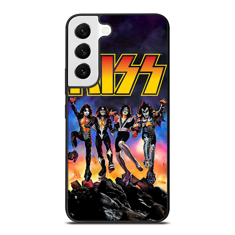 KISS BAND ROCK AND ROLL Samsung Galaxy S22 Case Cover