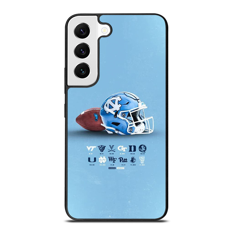 NORTH CAROLINA TAR HEELS LOGO BASKETBALL UNIVERSITY HELMET Samsung Galaxy S22 Case Cover