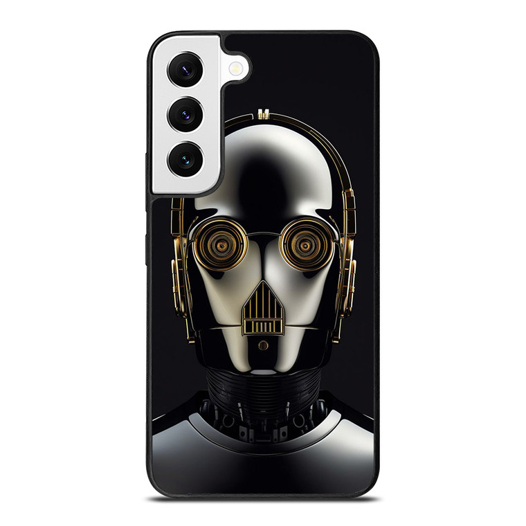 STAR WARS DROID C-3PO FACE Samsung Galaxy S22 Case Cover