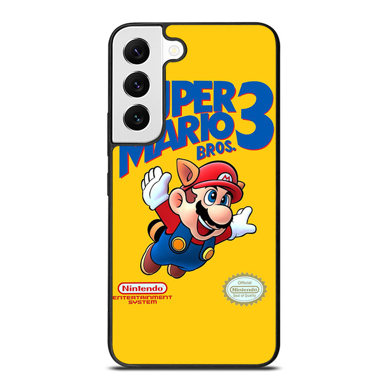 SUPER MARIO BROS 3 NES COVER RETRO Samsung Galaxy S22 Case Cover