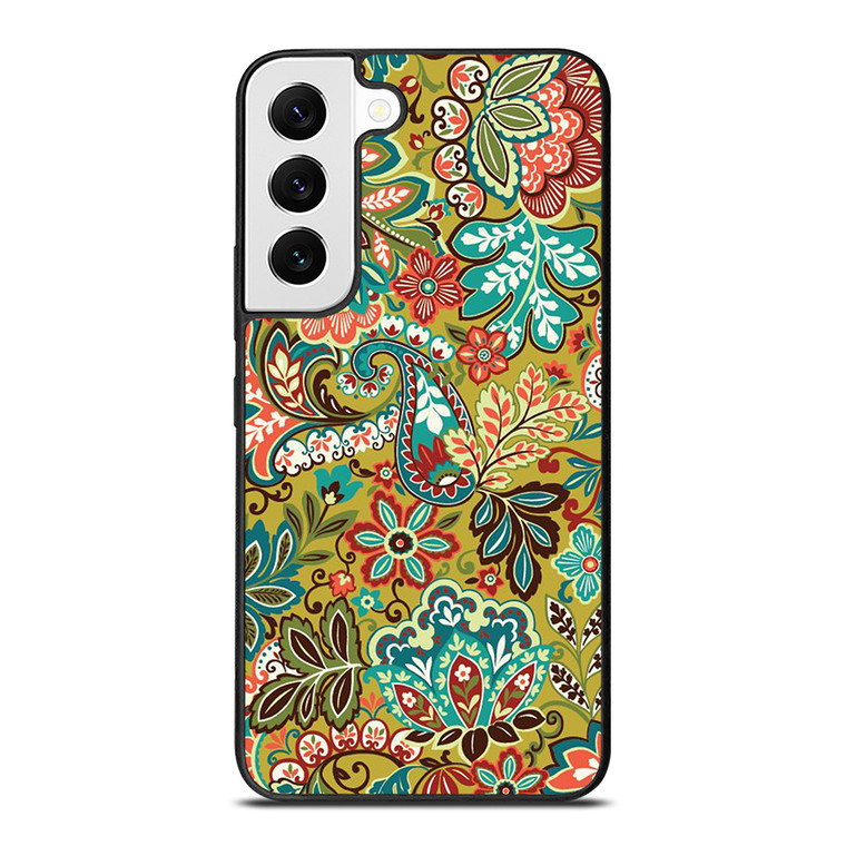 VERA BRADLEY FLOWER PATTERN Samsung Galaxy S22 Case Cover